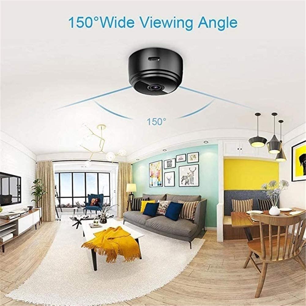 Mini Camera WiFi Camera 1080p HD Audio Recording