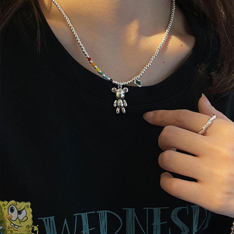 Cute Bear Necklace/Bracelet