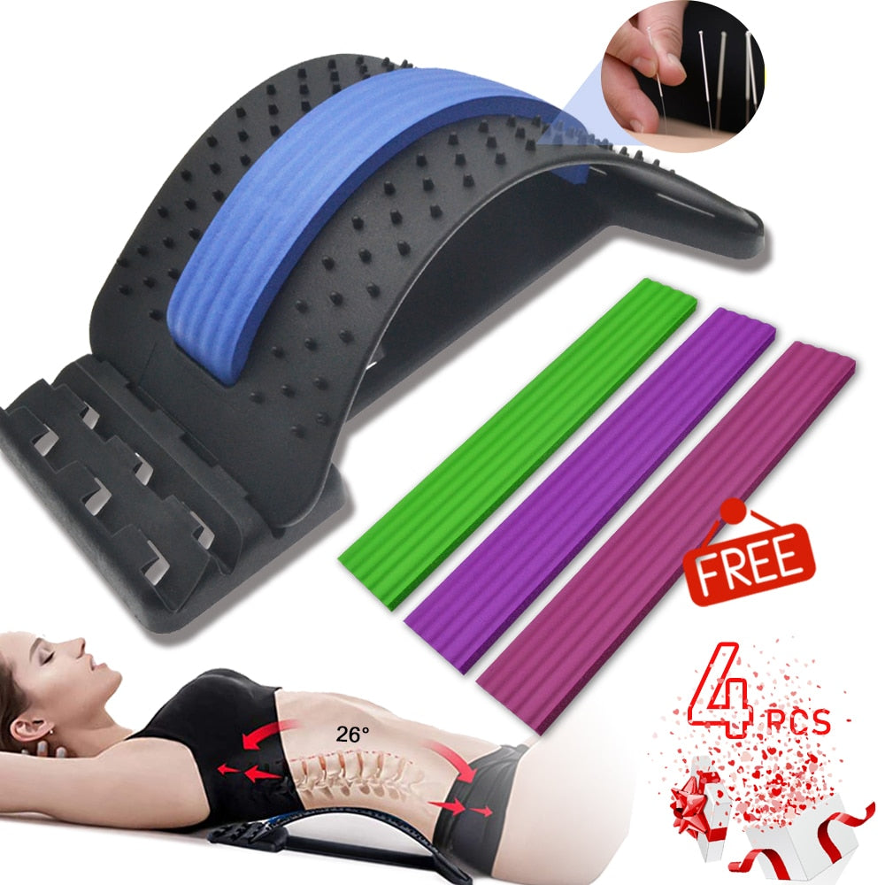 Back Massager Stretcher Support Lumbar Relief