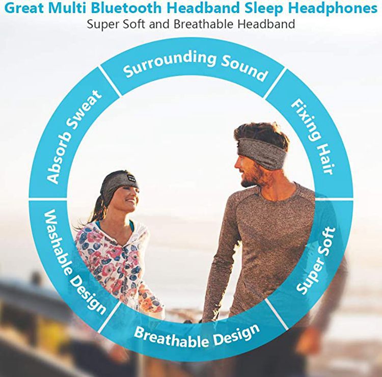 Bluetooth Sleeping/Sports Headphones