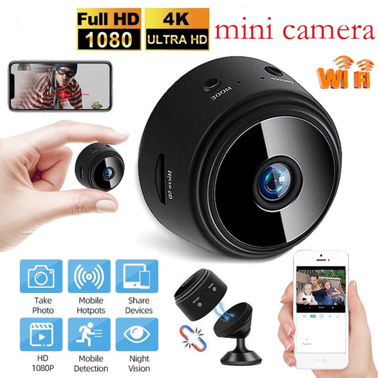 Mini Camera WiFi Camera 1080p HD Audio Recording